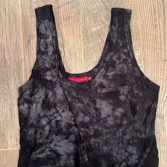 n:Philanthropy Woman’s Tie Dye Tank Jumpsuit Size Small - Picture 2 of 6